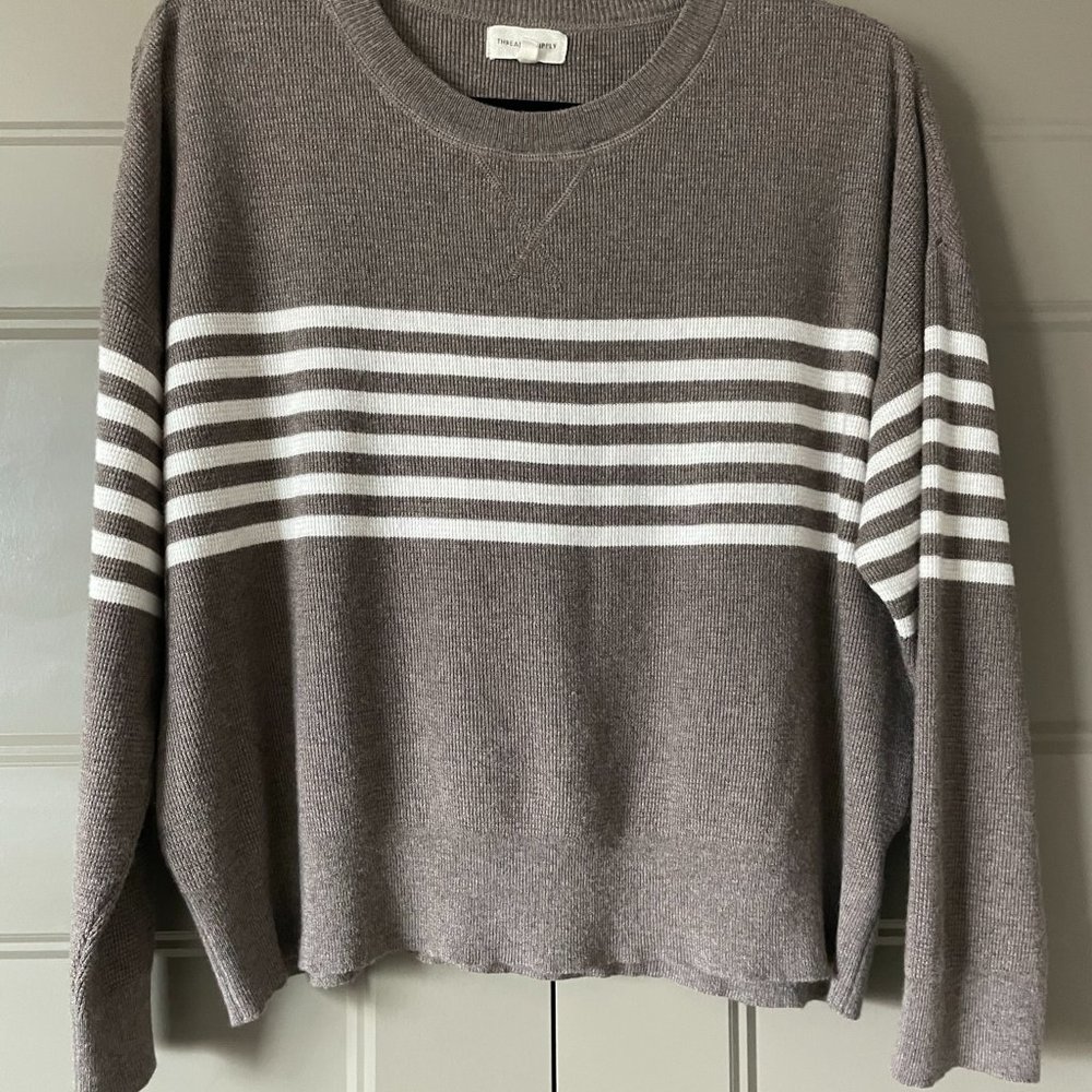 Thread & Supply Wood Blend Sweater